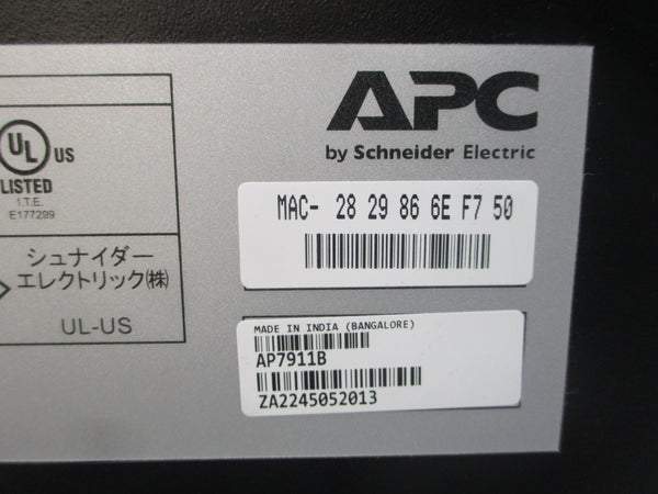 APC AP7911B 200-240/208VAC 24A NUPI