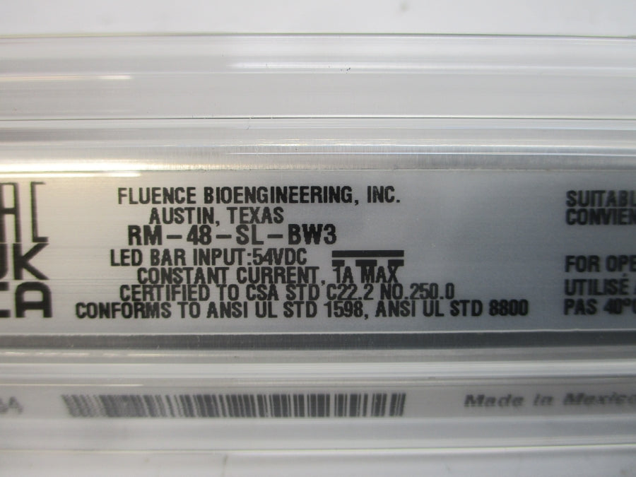 FLUENCE BIOENGINEERING RM-48-SL-BW3 71552C-48-SL-BW3-FS 54VDC 1A NSNP