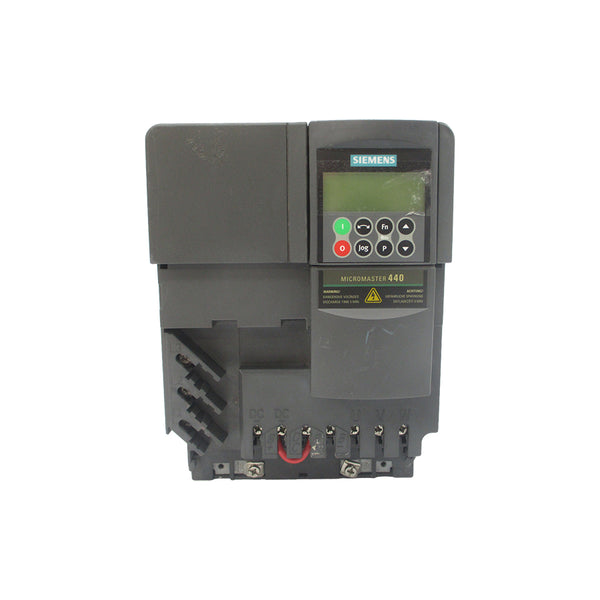 SIEMENS 6SE6440-2UE31-1CA1 500-600VAC 18.1A (MISSING COVER) UNMP
