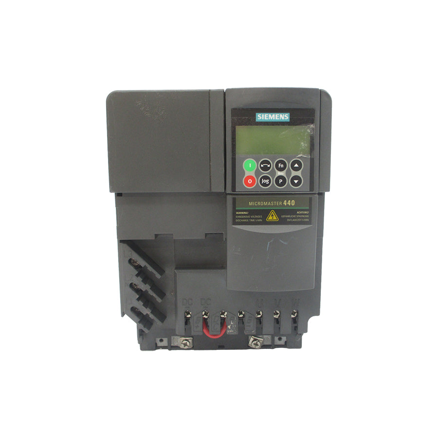SIEMENS 6SE6440-2UE31-1CA1 500-600VAC 18.1A (MISSING COVER) UNMP