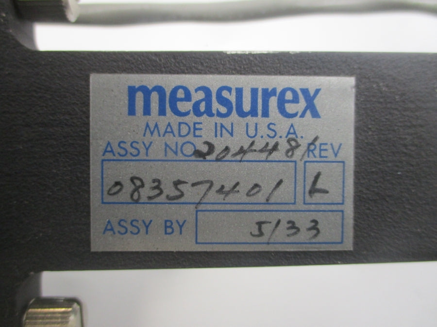 MEASUREX 20448 08357401 REV. L UNMP