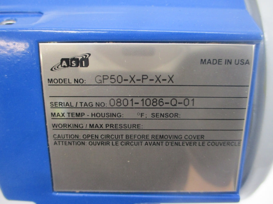 ASI GP50-X-P-X-X NSNP