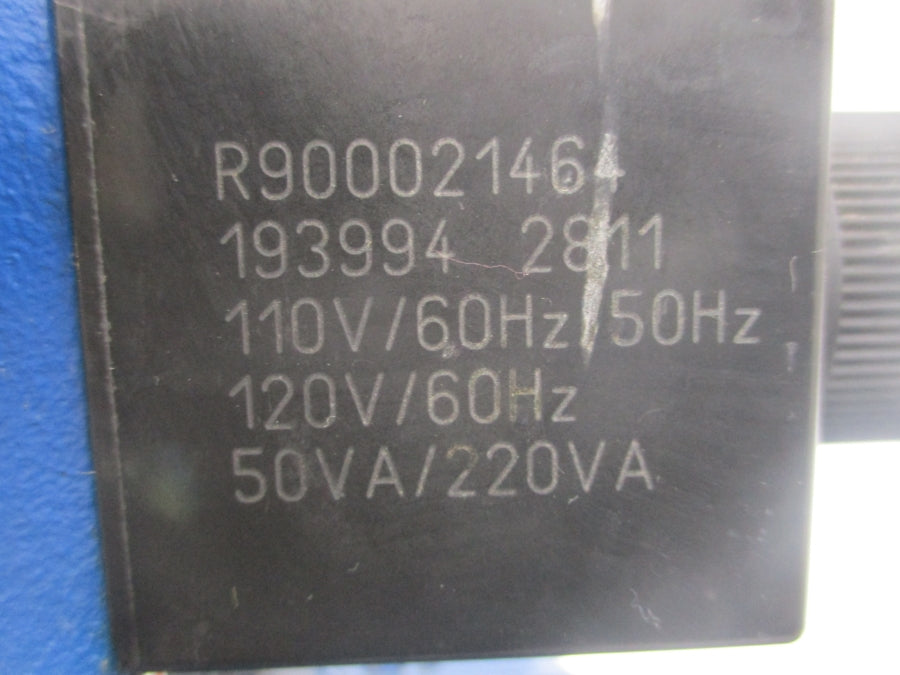 REXROTH H-4WEH25D64/6EW110N9ETDAL/B10D3 R901319464 110/120V NSNP