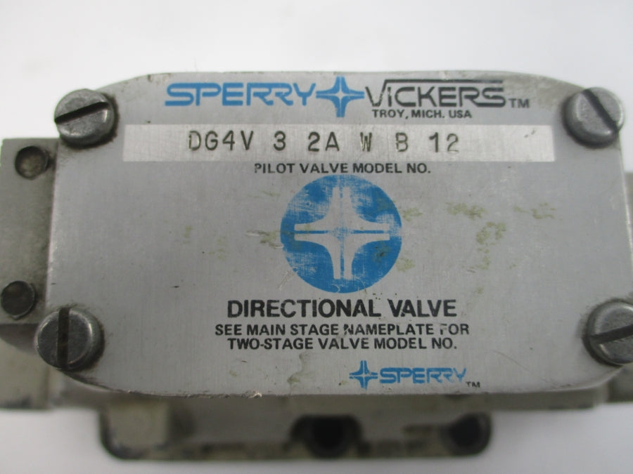 SPERRY VICKERS DG5S82AWB11 628526 110-115/120VAC UNMP