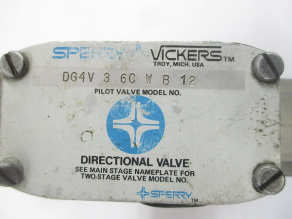 VICKERS DG5S86CWB11 628813 110-115/120VAC UNMP