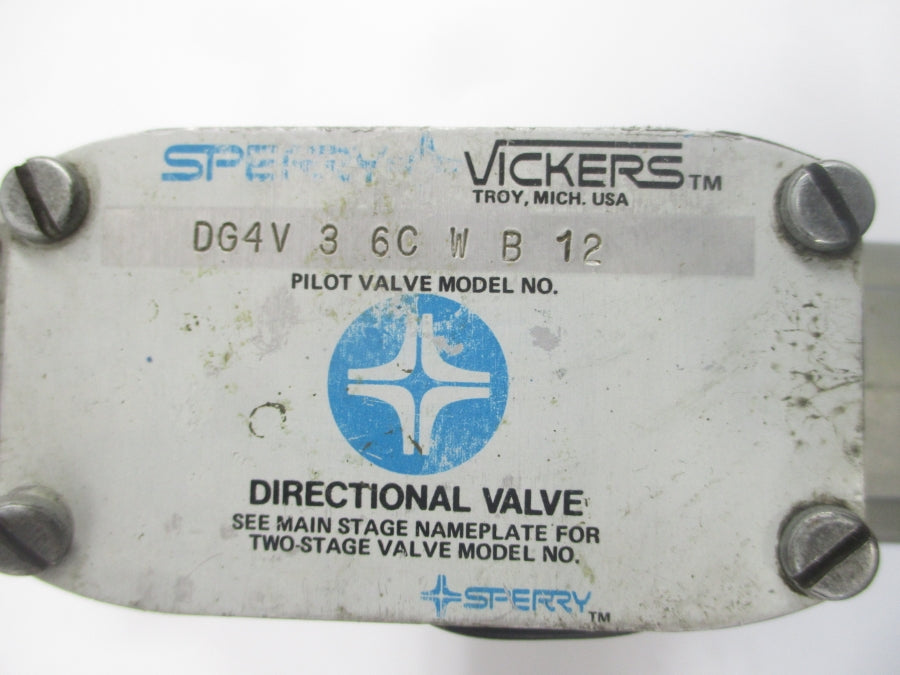 VICKERS DG5S86CWB11 628813 110-115/120VAC UNMP
