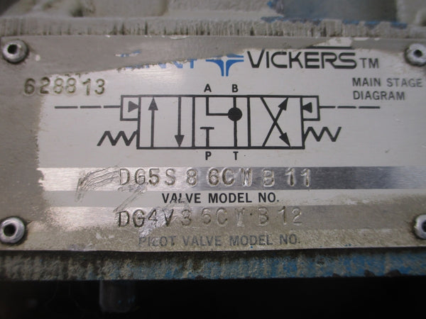 VICKERS DG5S86CWB11 628813 110-115/120VAC UNMP