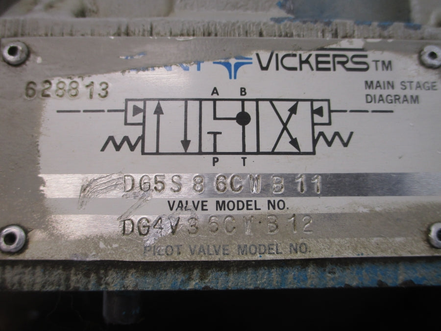 VICKERS DG5S86CWB11 628813 110-115/120VAC UNMP