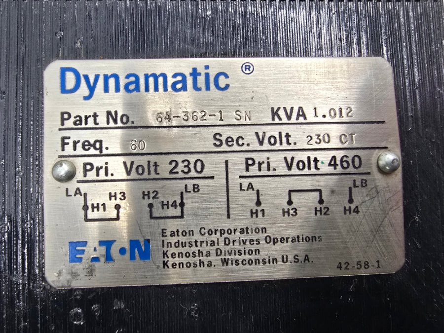 EATON 15-0002B3-1410 MARKIII 230/460VAC 2.5A UNMP