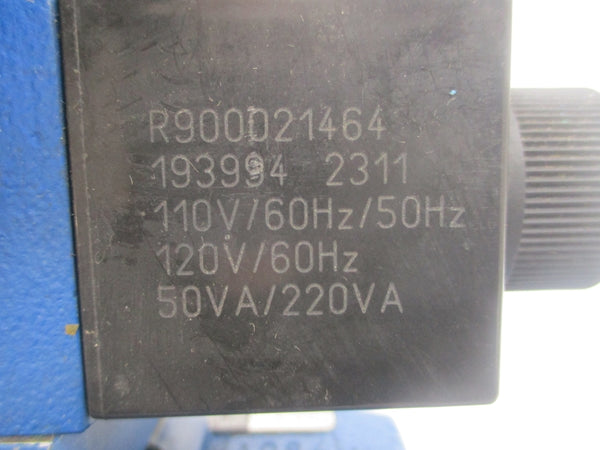 REXROTH H-4WEH25J64/6EW110N9ETDAL/B10D3V R901288021 110/120V NSNP