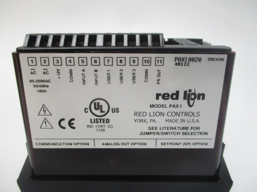 RED LION CONTROLS PAXI0020 85-250VAC NSMP