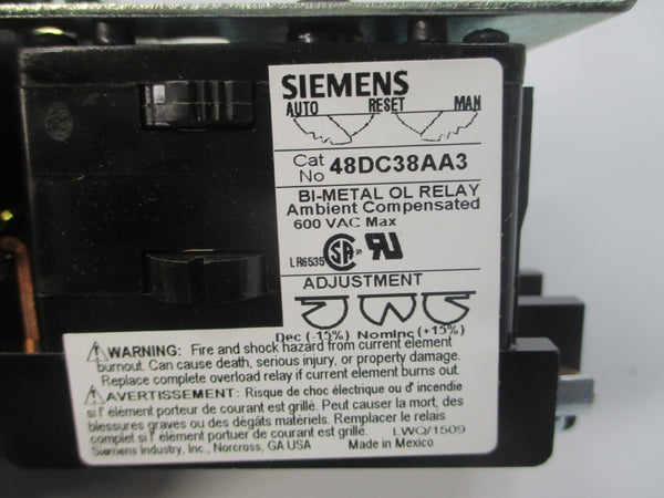 SIEMENS 14CP32AA81 SER. C 110-120/220-240VAC 18A NSMP