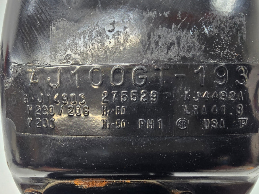 COMPRESSOR AJ100GT-193 200-230/208V 41.8A NSNP