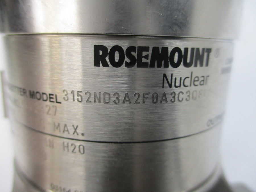 ROSEMOUNT 3152ND3A2F0A3C3Q8Q9 48VDC 3626PSI NSNP