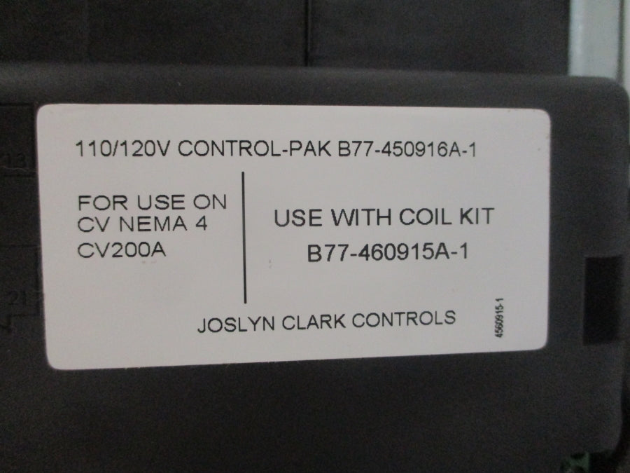JOSLYN CLARK CV13U030406 110/120V 135A NSNP