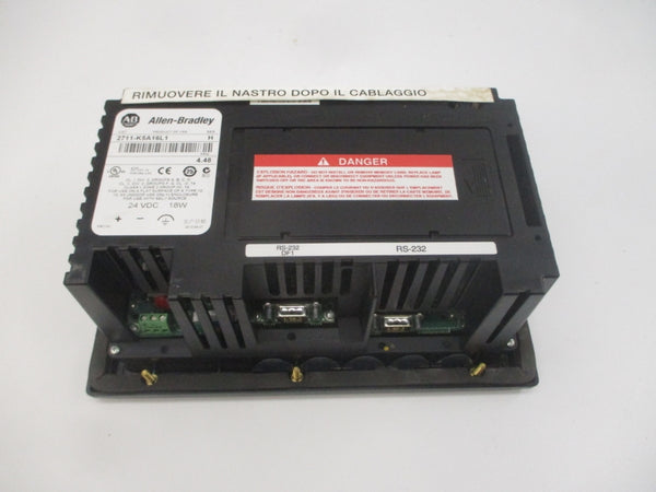INDUSTRIAL SPARE PART 2711-K5A16L1 SER. H F/W 4.48 24VDC NSNP