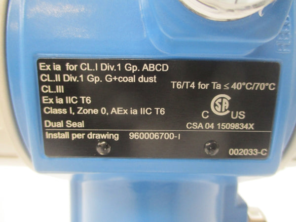 ENDRESS+HAUSER PMC71-2NP49/0 11.5-30VDC REV. 22 NSNP