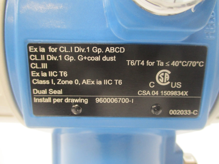 ENDRESS+HAUSER PMC71-2NP49/0 11.5-30VDC REV. 22 NSNP