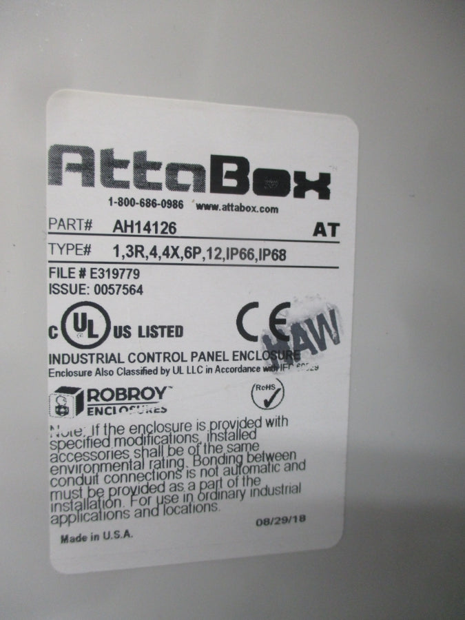 RYECO 50-260-001 NSNP