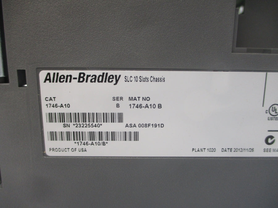 INDUSTRIAL SPARE PART 1746-A10 SER. B NSMP