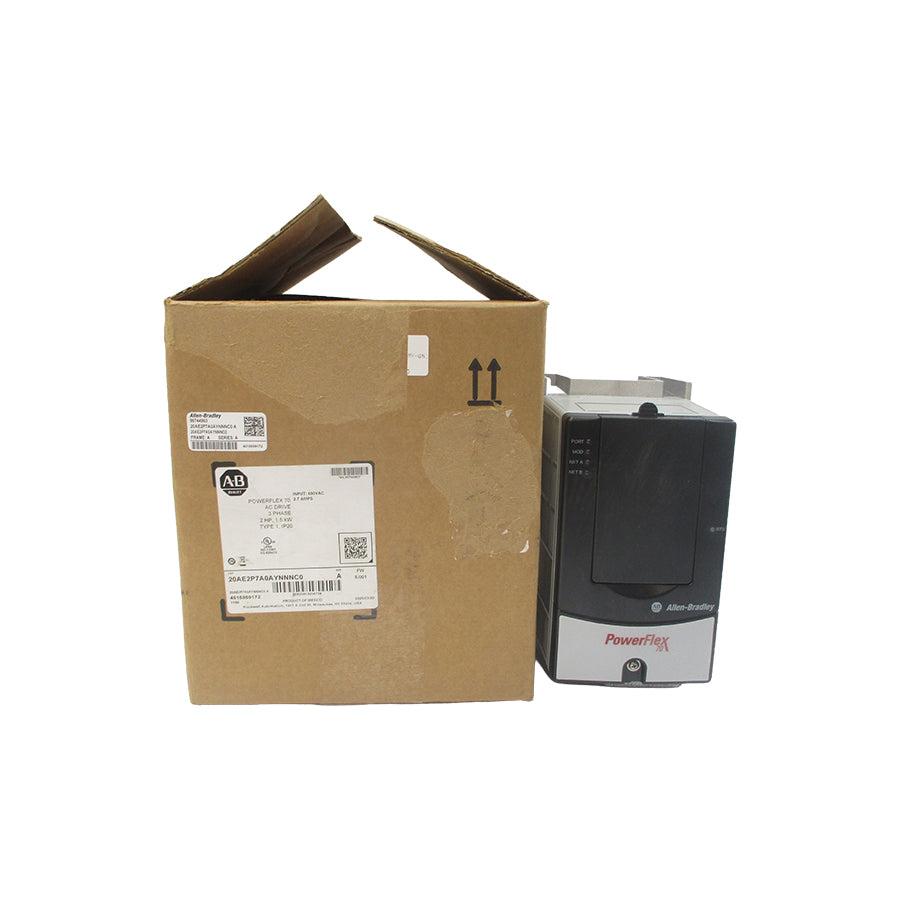 INDUSTRIAL SPARE PART 20AE2P7A0AYNNNC0 SER. A F/W 5.001 432-660VAC 3A NSMP