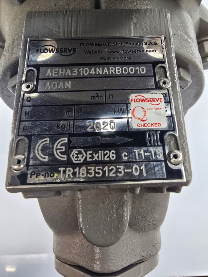 FLOWSERVE AEHA3104NARB0010A0AN NSNP