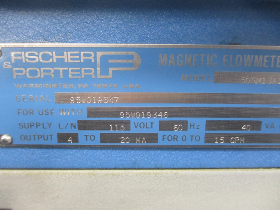 FISCHER & PORTER 50SM13A1BXD20AAAC2001 115V NSNP