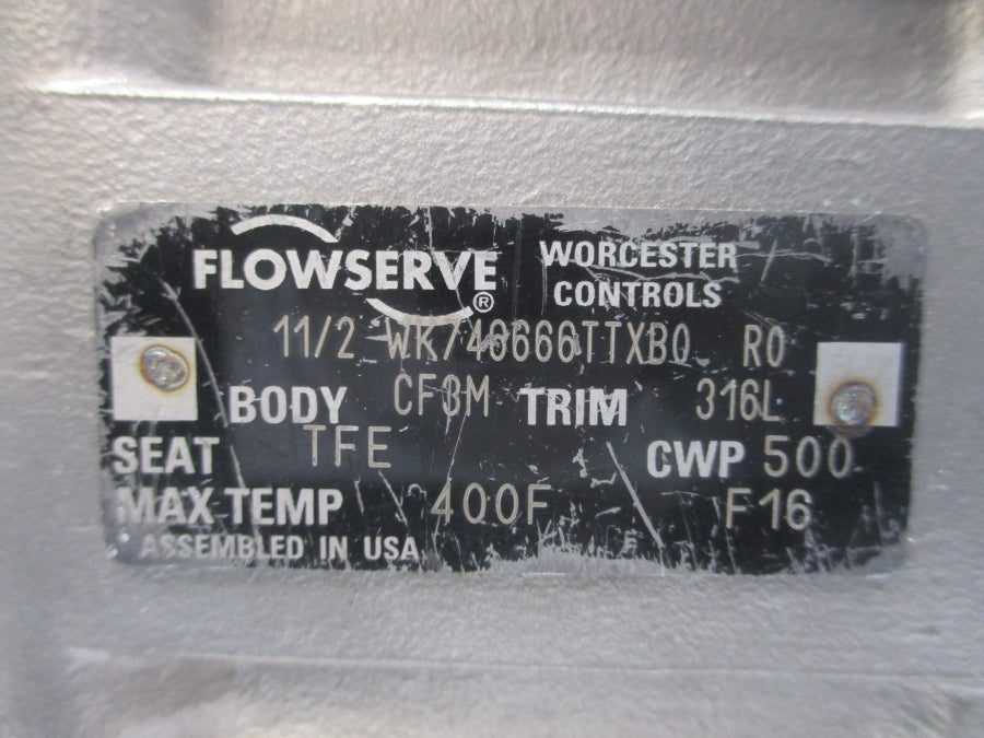 FLOWSERVE WK746666TTXB0R0 1-1/2" NSNP
