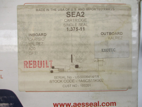AES SEAL 1ACSC11K902 193201 1.375" REMAN