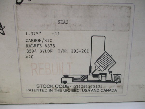 AES SEAL 031291375131 193-201 1.375" REMAN