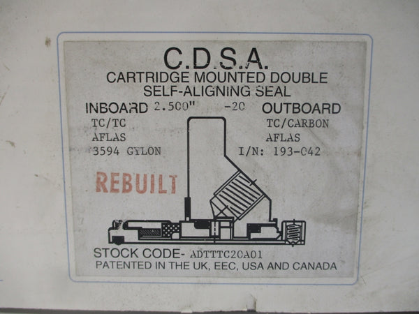 AES SEAL ADTTTC20A01 193-042 2.500" REMAN