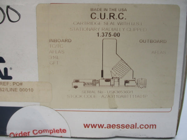 AES SEAL AZA3110ABTT11A01P 1.375-00" NSMP