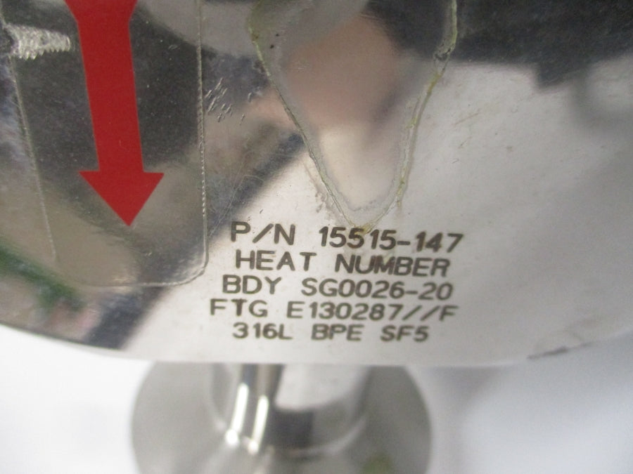 STERIFLOW 15515-147 96 350PSI 1" NSNP