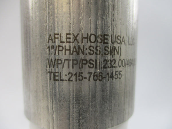AFLEX HOSE PHAN:SS.SI(N) WP/TP(PSI:232.00/464.00 1" NSNP