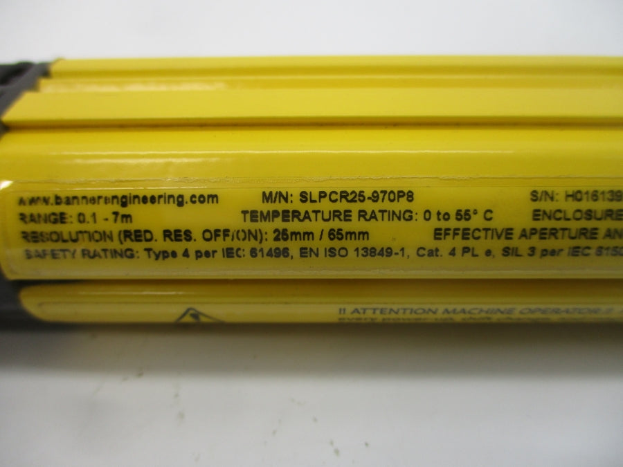 BANNER ENGINEERING SLPCR25-970P8 24V 0.150A NSNP
