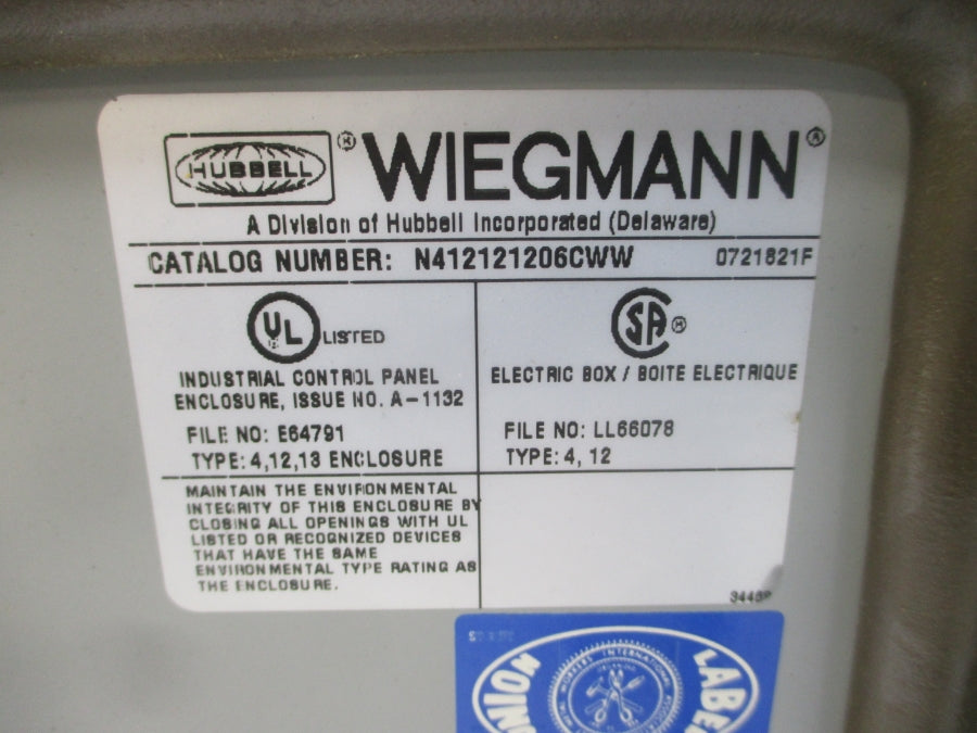 WIEGMANN N412121206CWW NSNP