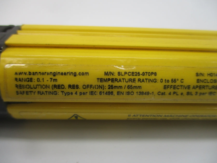 BANNER ENGINEERING SLPCE25-970P8 24VDC 0.060A NSNP