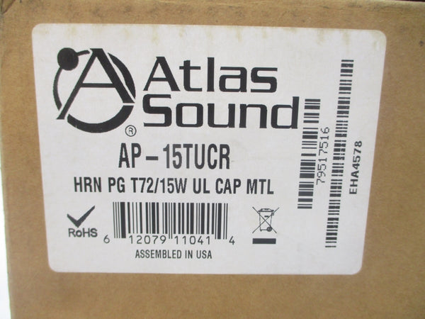 ATLAS SOUND AP-15TUCR 70/25V NSMP