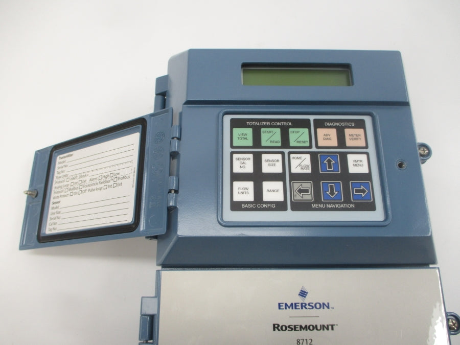 ROSEMOUNT 8712EMR1A1N5M4B6 90-250VAC 0.45A NSNP
