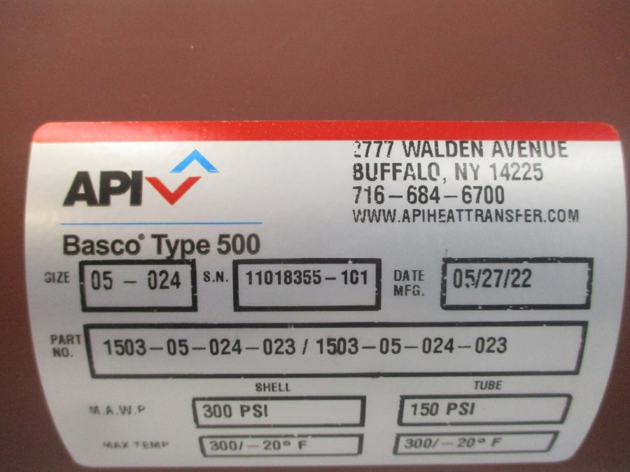 API 1503-05-024-023 150/300PSI 300/-20'F NSNP