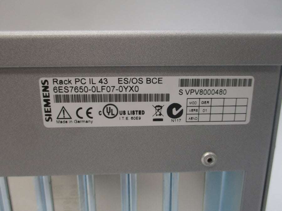 SIEMENS 6ES7650-0LF07-0YX0 100/240VAC 8A NSNP