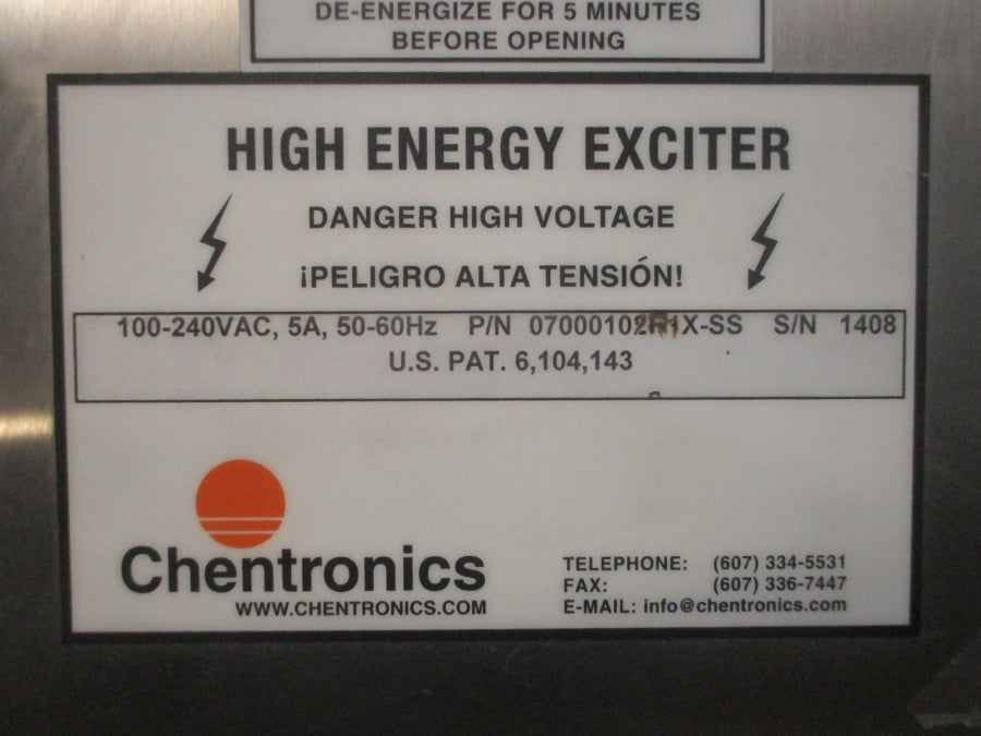 CHENTRONICS 07000102R1X-SS 100-240VAC 5A UNMP