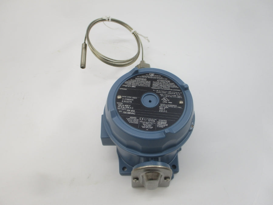 UNITED ELECTRIC CONTROLS E121-3BS 480VAC 15A NSMP