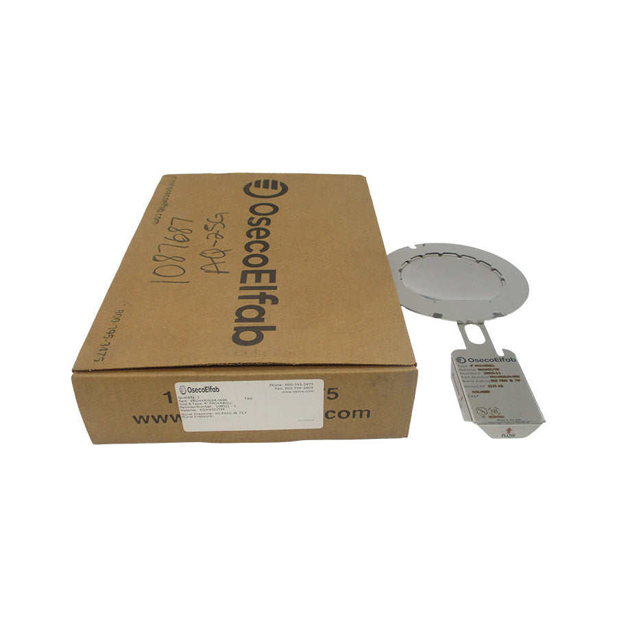 OSECO ELFAB PRO+KRGL04-1696 PRO+KRGLL 60PSI 72'F 4" NSMP