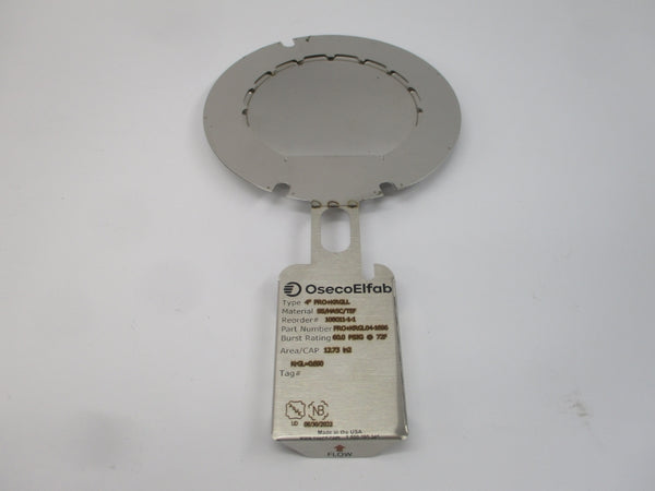 OSECO ELFAB PRO+KRGL04-1696 PRO+KRGLL 60PSI 72'F 4" NSMP