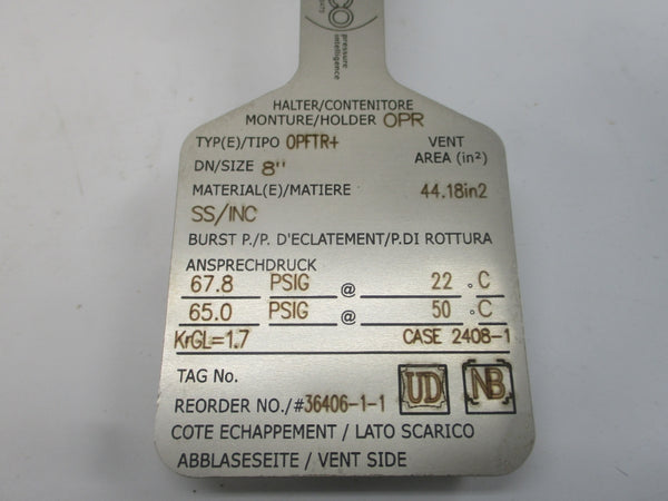 OSECO STD OPFTR+ 67.8/65.00PSI 22/50'C 8" NSMP