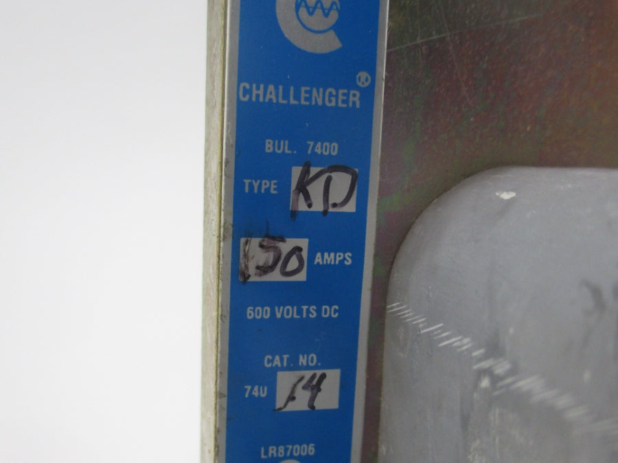 CHALLENGER 74U14 KD 120VDC 150A NSNP