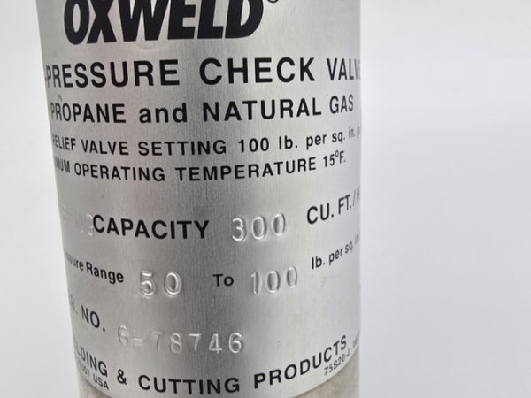 OXWELD H-16-NG 125PSI 3/4" NSNP