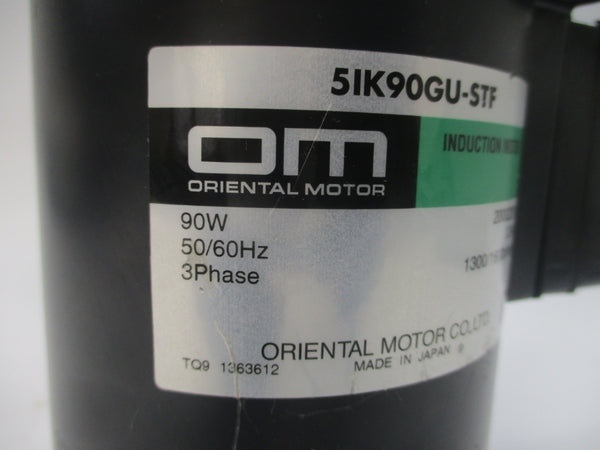 ORIENTAL MOTOR 5IK90GU-STF 200/220V 0.8A NSNP