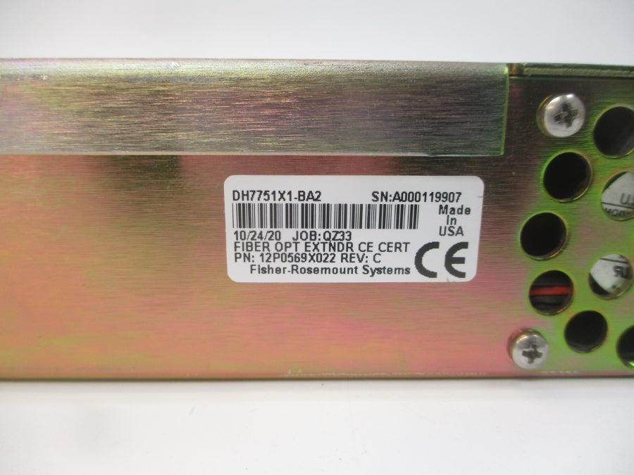 FISHER ROSEMOUNT DH7751X1-BA2 12P0569X022 24VDC REV. C UNMP
